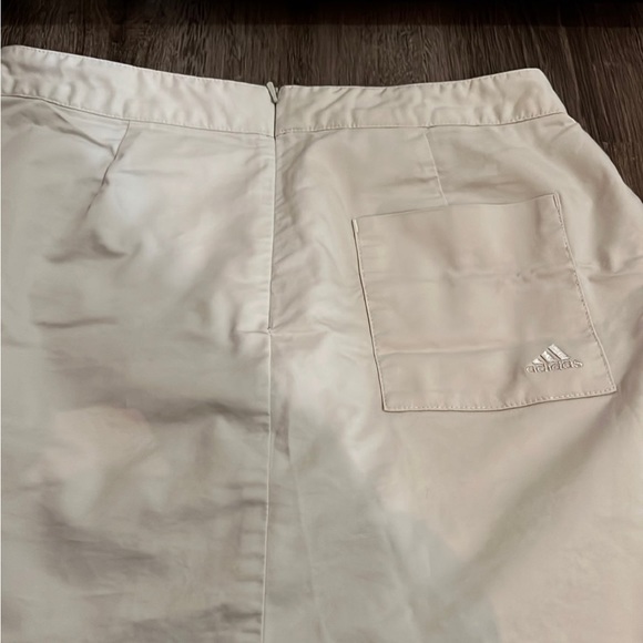 Adidas Active Wear Stretch Light Khaki Skort size 4 - Picture 6 of 8